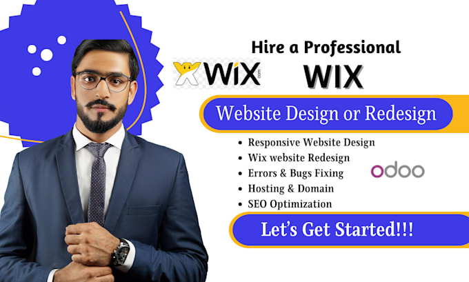 Bestseller - design wix website redesign restaurant wix studio construction roofing website