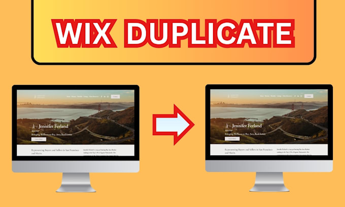 Gig Preview - Wix duplicate website, wix clone, wix website copy, duplicate wix website