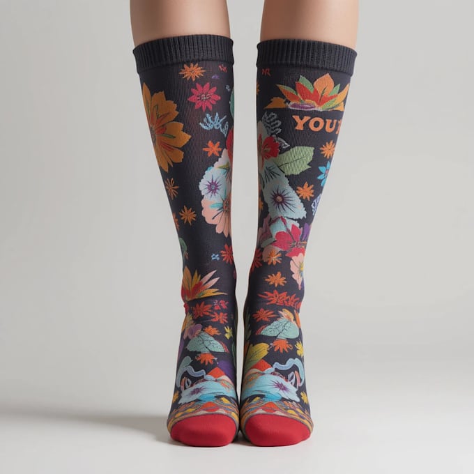 Gig Preview - Design unique sock for you