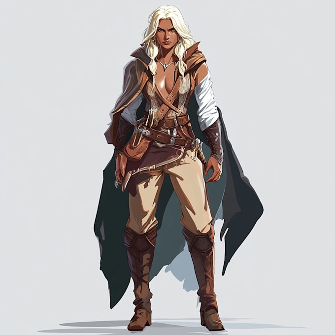 Gig Preview - Do dnd character art and dnd character art