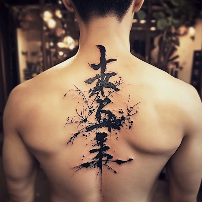 Gig Preview - Design a chinese or japanese calligraphy tattoo for you