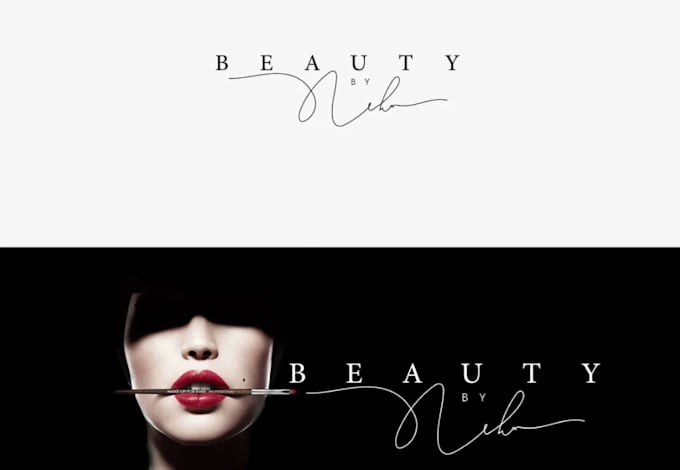 Gig Preview - Do elegant beauty salon logo design