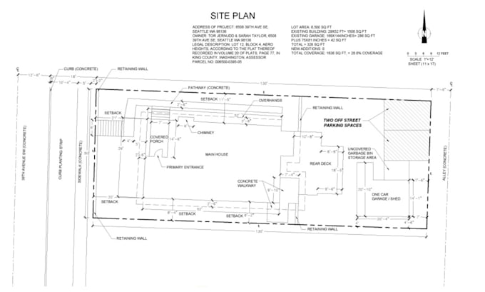 Gig Preview - 2d architectural floor plans, sections, roof, elevations, site plans in autocad