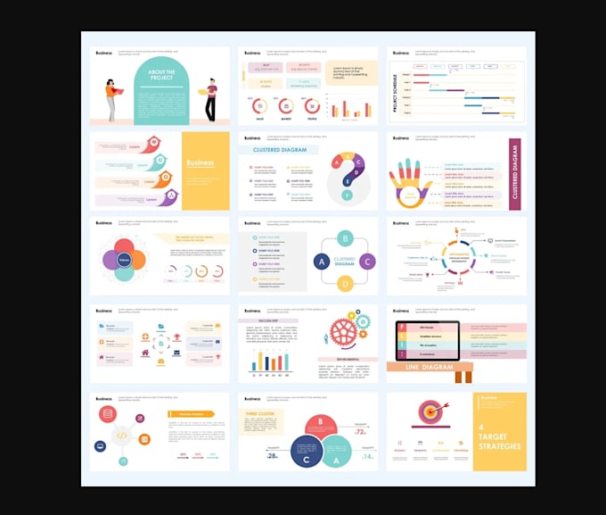 Gig Preview - Do business powerpoint fully editable templates for you