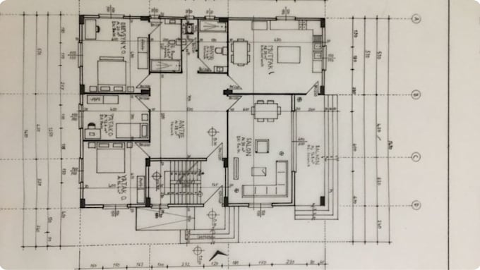 Gig Preview - Draw architectural house plan floor plan blueprints elevation section in autocad