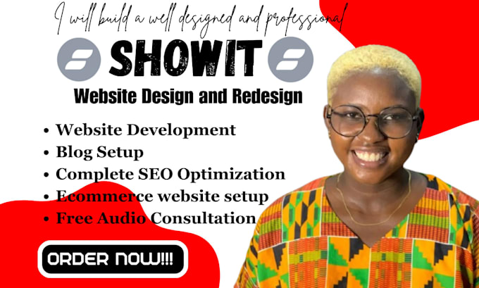 Gig Preview - Develop showit website design and redesign develop magento and SEO