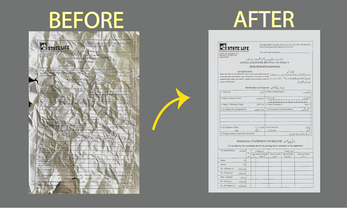 Bestseller - revive your old documents in photoshop