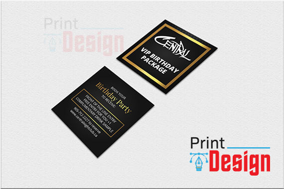 Gig Preview - Design gold, rose gold, silver color business card