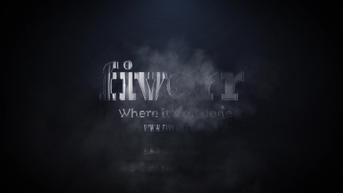 Gig Preview - Cinematic smoke logo reveal