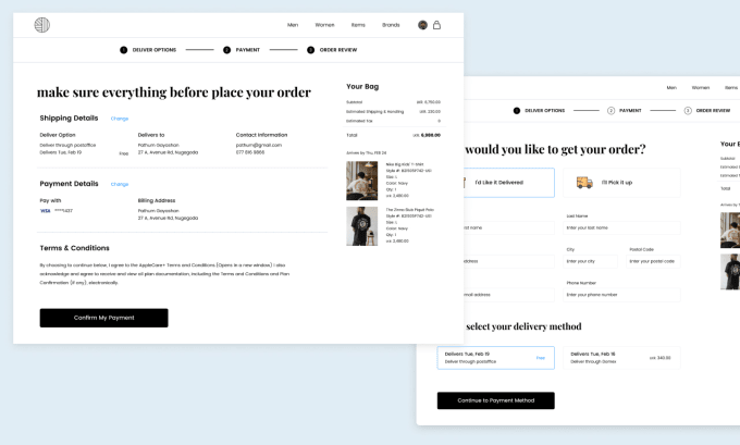 Gig Preview - Design a modern ecommerce website for you