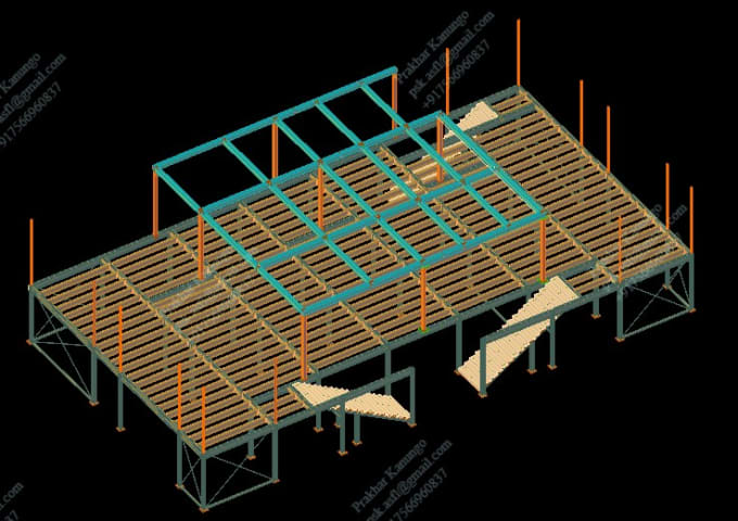 Gig Preview - Create structural steel 3d models, workshop drawings, and erection drawings