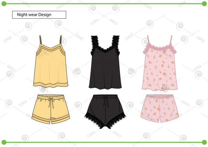 Gig Preview - Provide swimwear, lingerie design, nightwear design