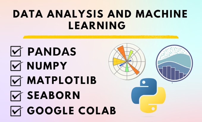 Do Data Analysis Using Numpy, Pandas, Seaborn Matplotlib, Scikit Learn ...