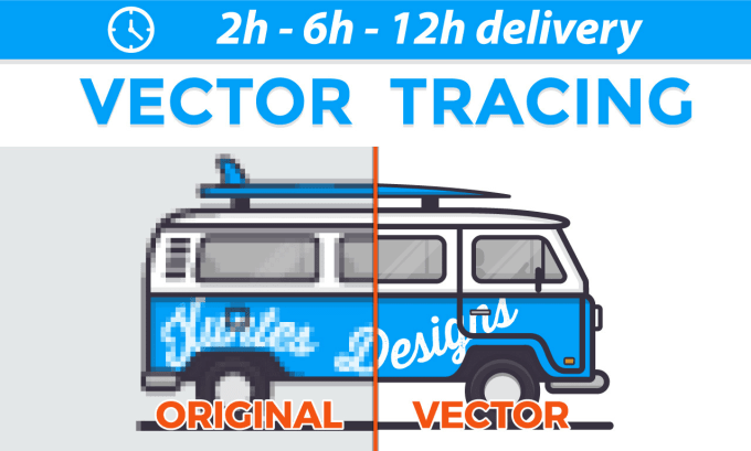 Gig Preview - Do vector tracing and convert your logo or sketch to vector