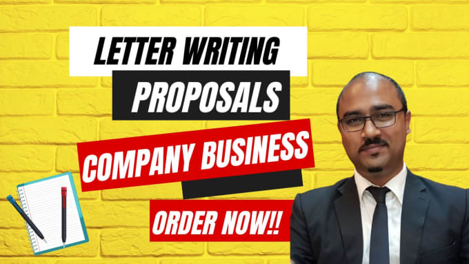 Gig Preview - Do business sales letters and proposal writing for your business