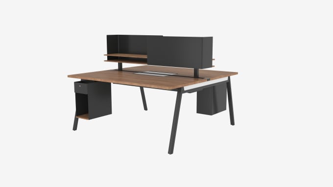 Gig Preview - Design wooden desk, office desk, chair, office furniture