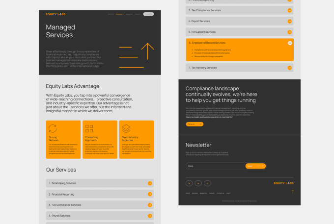 Gig Preview - Design a website for your startup business in figma