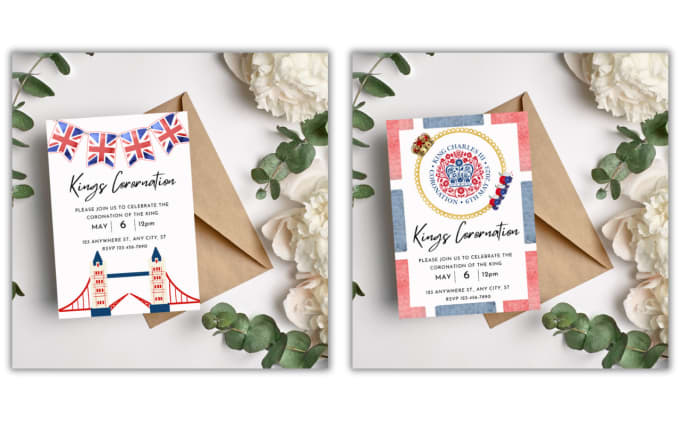 Gig Preview - Design bespoke invites for your party or event