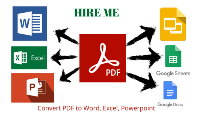 Gig Preview - Convert pdf to word, transcribe text from image or pdf to word