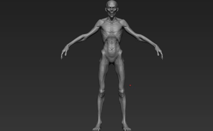 Gig Preview - Convert 2d image to 3dmodel, sculpt3d creature, miniature, 3d printing toys stl