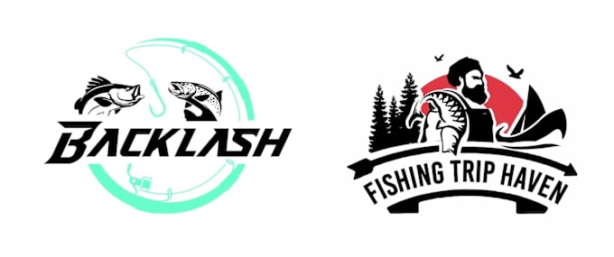 Bestseller - do modern vintage fishing,christchurch,paintball logo design