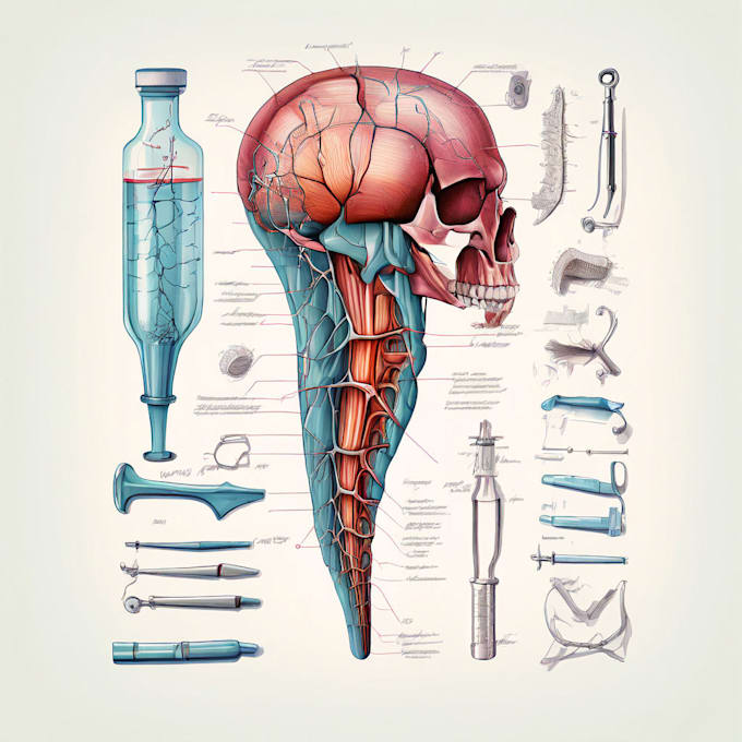 Bestseller - do all medical, dental and scientific illustrations for you