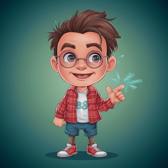 Bestseller - draw you a cartoon character in the style you want