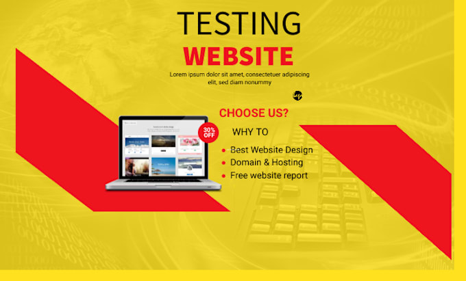 Gig Preview - Do your website QA testing and report bugs