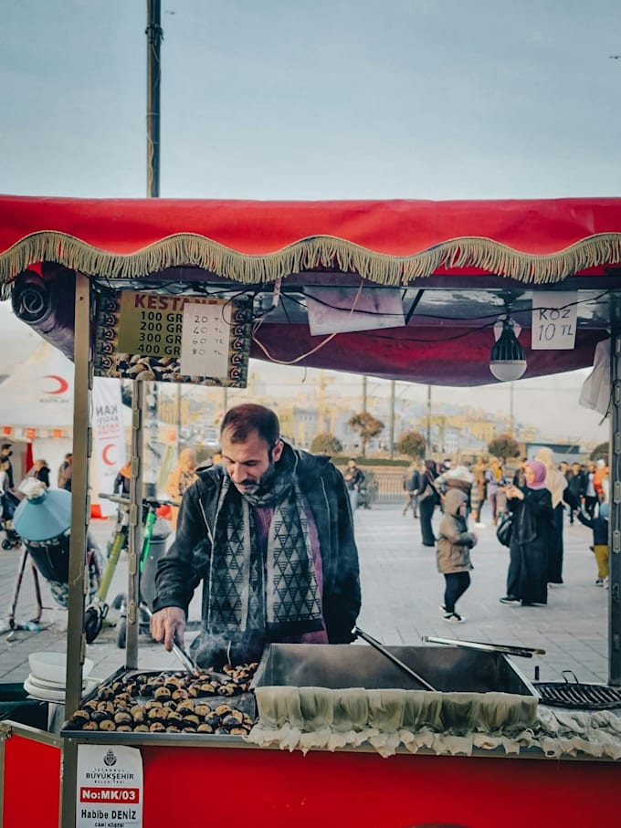 Gig Preview - Create street food video