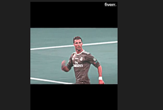 Gig Preview - Do professional football soccer edit tiktok in after effects for you