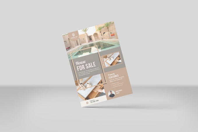 Bestseller - design a professional real estate flyer, brochure for your property