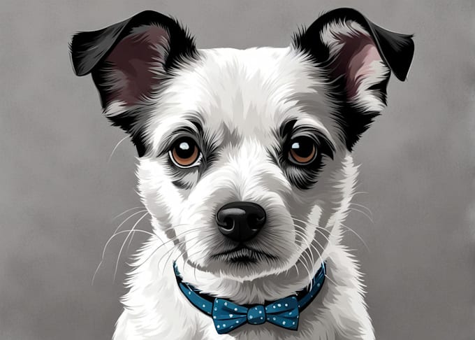 Bestseller - draw disney style pet portrait