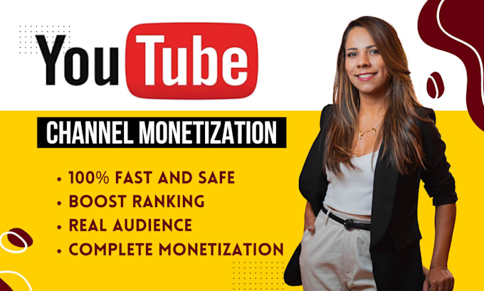 Bestseller - do organic youtube channel promotion for monetization