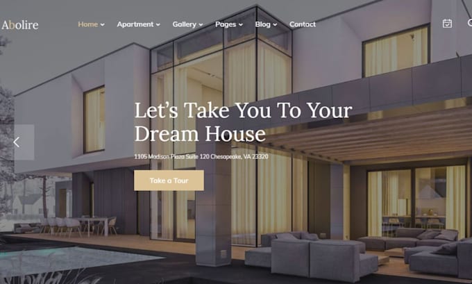 Gig Preview - Design property management website, property listing, property website