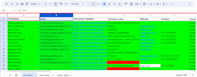 Gig Preview - Do data entry, lead generation, prospect list, CRM expert