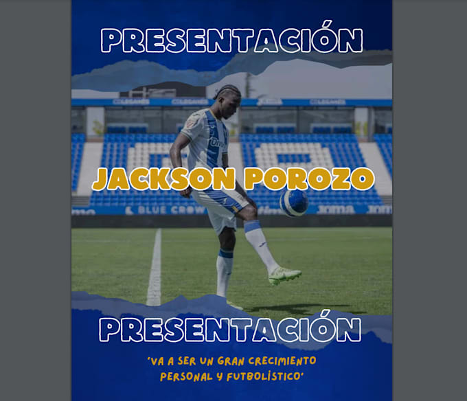 Bestseller - plantilla de fútbol para instagram hecha en canva