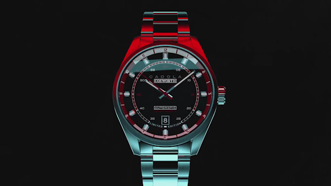 Gig Preview - Do quality 3d wrist watch modelling, 3d wrist watch design, 3d ring, 3d render