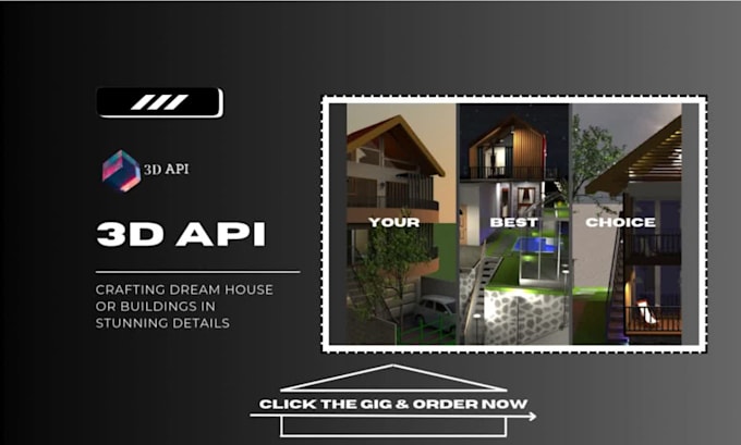 Gig Preview - 2d or 3d house plans and renderings and custom designs