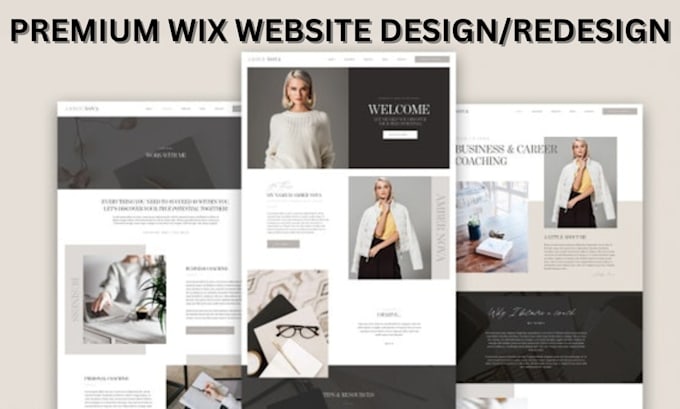 Gig Preview - Build wix online store redesign wix online booking design wix mega menu wix seo