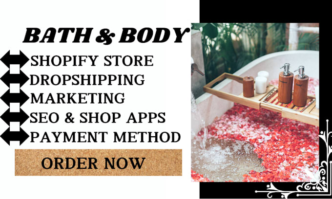 Bestseller - design branded bath and body shopify store skincare product store