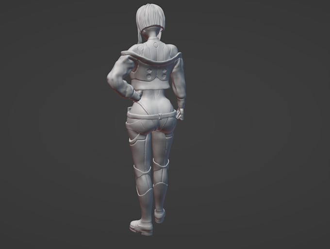 Gig Preview - 3d base model,mechanical cyber punk model sculpt,face model sculpture ztl file