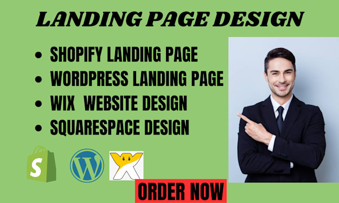 Gig Preview - Create wordpress landing page sales page sales funnel crypto landing page