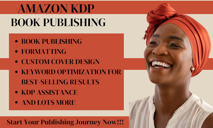 Gig Preview - Publish book on amazon kdp, amazon book publishing, kdp book publishing