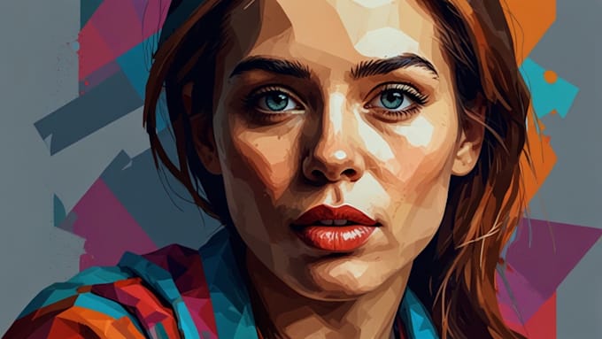 Gig Preview - Make awesome wpap pop art portrait