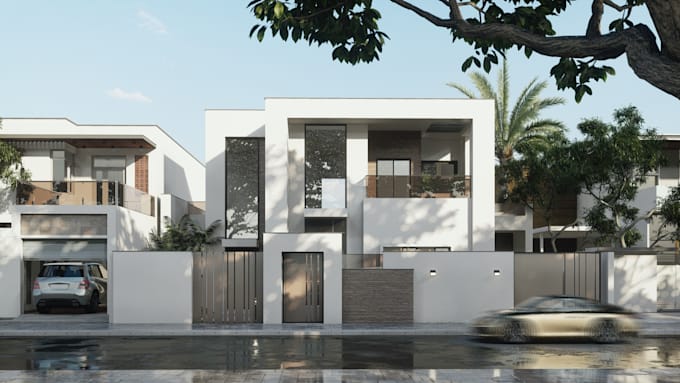 Gig Preview - Create 3d render exterior and interior for your model