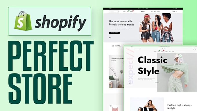 Gig Preview - Design shopify dropshipping website