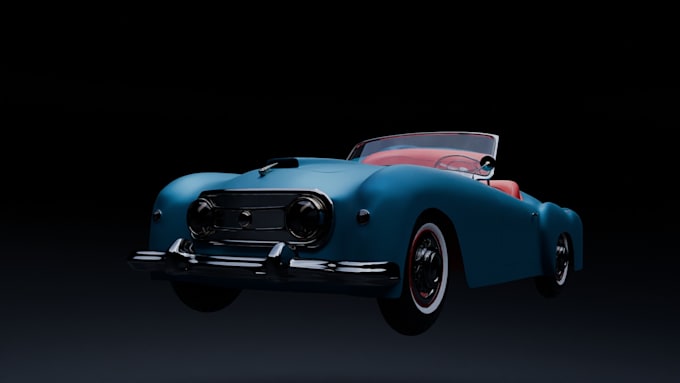 Gig Preview - Redesign 3d automotive car model,3d rendering,car interior and exterior,blender