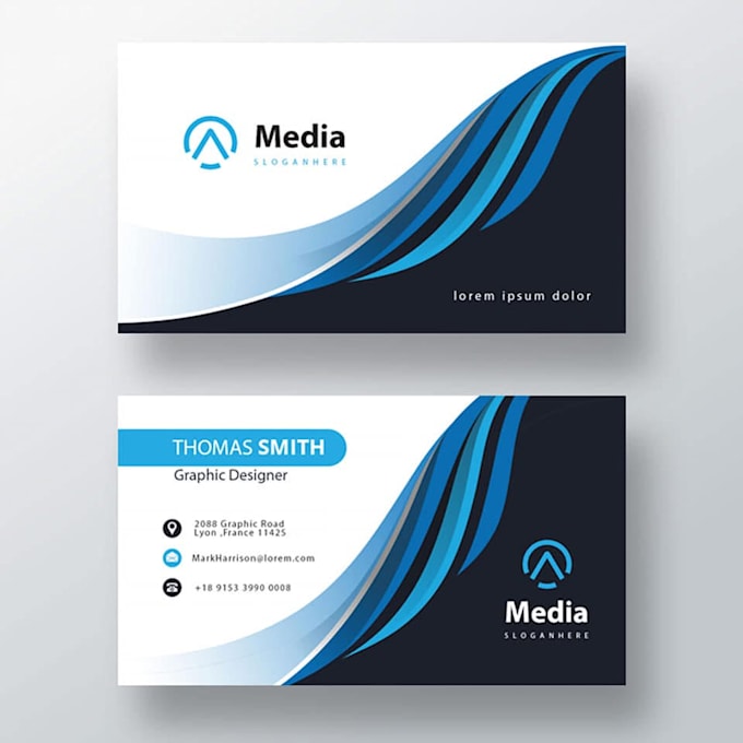 Gig Preview - Design business cards for your business