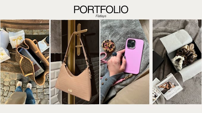 Gig Preview - Create stylish instagram photos with your fashion products