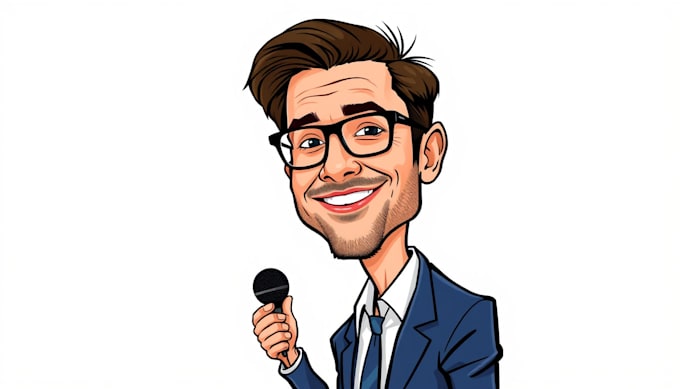 Gig Preview - Draw professional caricature from your photo